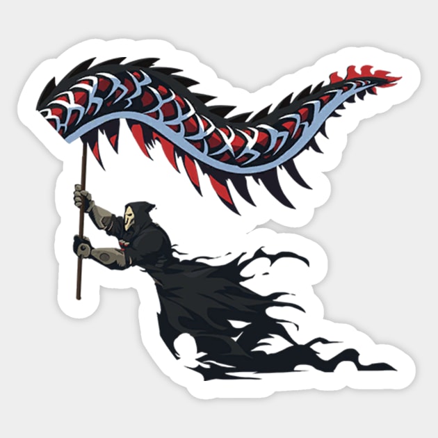 Raper Dragon Dance Sticker by Genessis